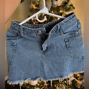 Women Jeans Skirt